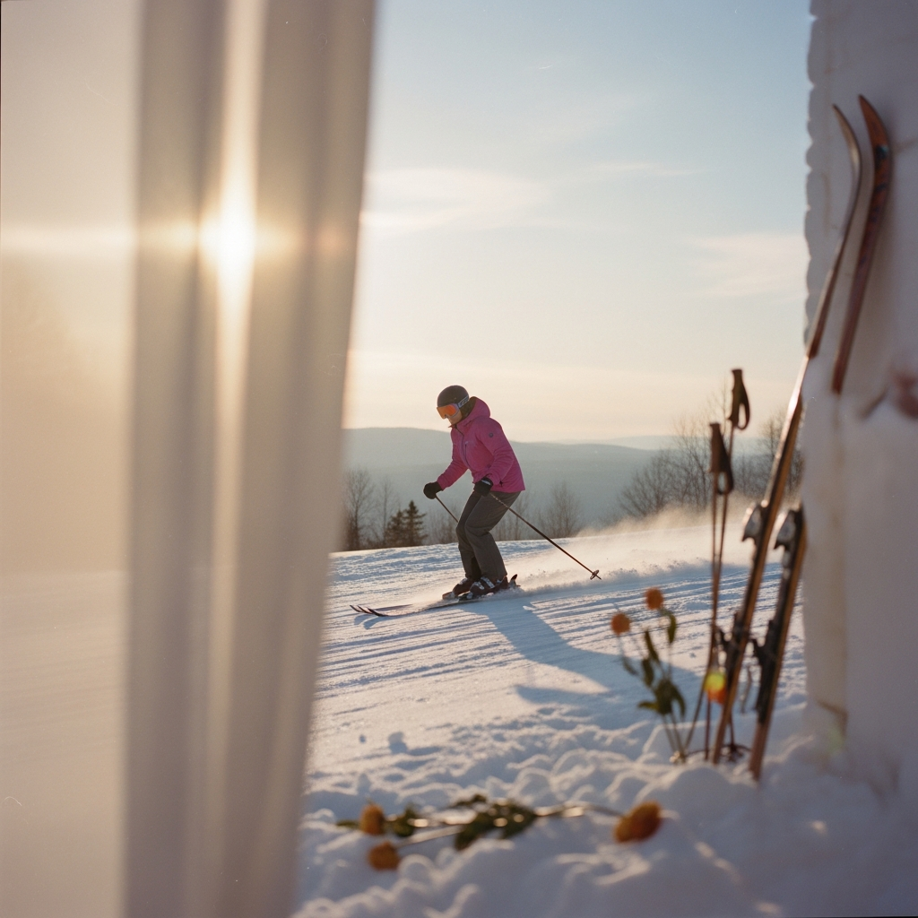 Personne en train de skier en 2026